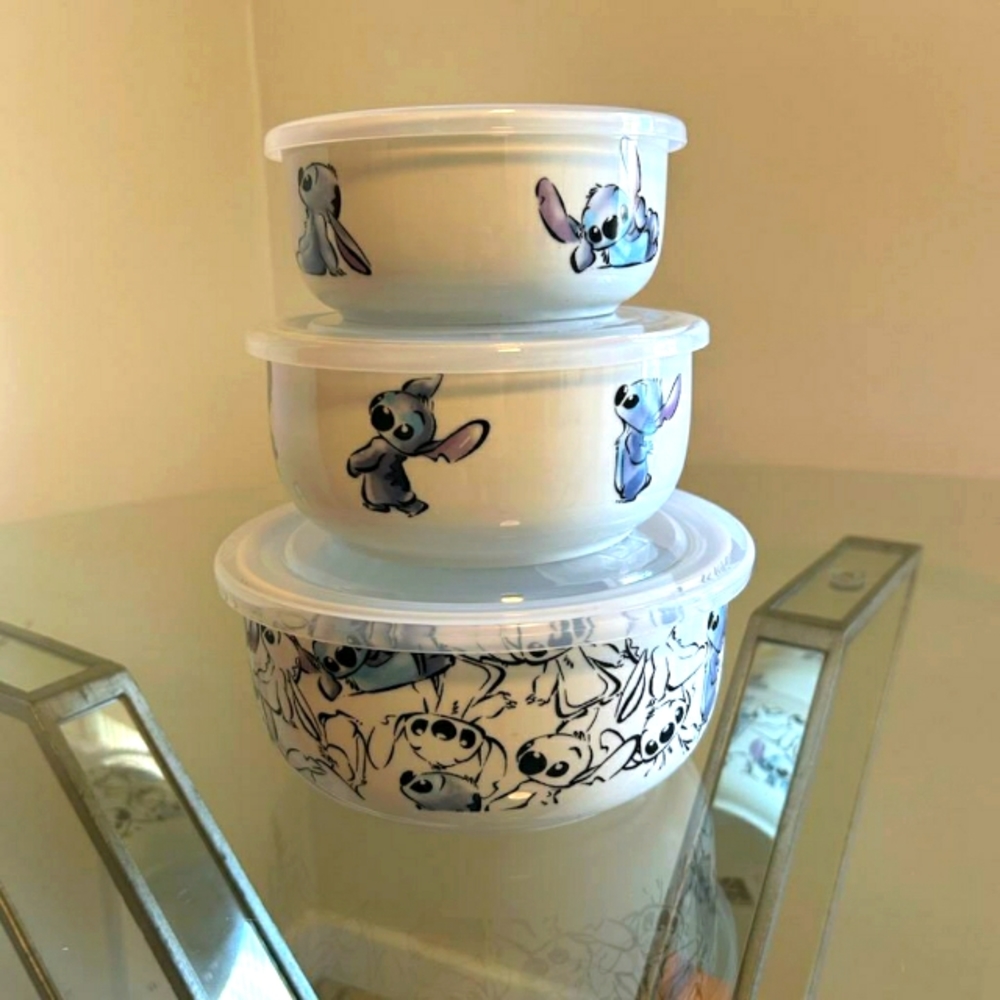 NEW!!! Stitch Tupperware